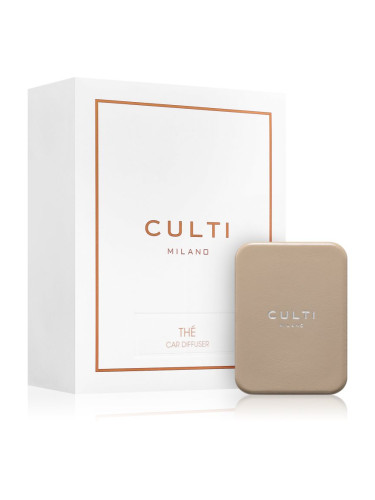 Culti Milano Car Diffuser Taupe Thé aроматизатор за автомобил + резервен пълнител 73x43 см