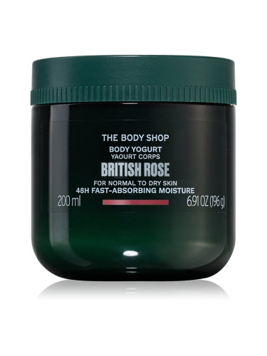 The Body Shop British Rose Body Yogurt йогурт за тяло 200 мл.