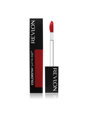 Revlon Cosmetics ColorStay™ Satin Ink дълготрайно течно червило цвят N°020 On a mission 5 мл.