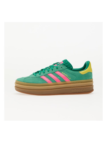Сникърси adidas Gazelle Bold W Court Green/ Lucid Pink/ Pure Sulfur EUR 38