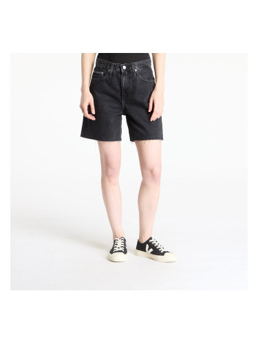 Къси панталони Calvin Klein Jeans Bermuda Short Denim Black 25