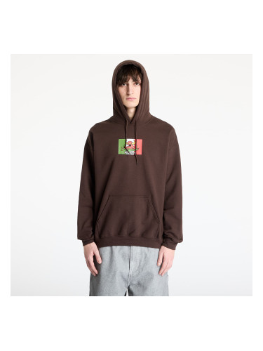 Суитшърт Thrasher x Toy Machine Hecho Hoodie Dark Chocolate M