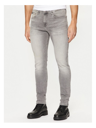 Calvin Klein Jeans Дънки J30J326562 Сив Slim Fit
