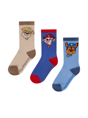 Paw Patrol Дълги чорапи ACCCS-AW24-326PAW (3-pack) Цветен