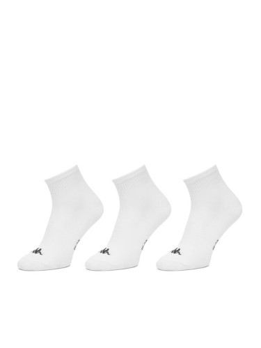 Kappa Дълги чорапи KR_FRESH_SS25 (3-PACK) Бял