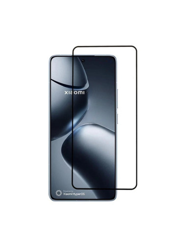 Стъклен протектор за дисплей OG 5D Slim с цяло лепило, За Xiaomi 14T / 14T Pro, Черен