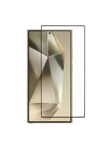 Стъклен протектор OG Premium с цяло лепило, За Samsung Galaxy S25 Ultra, Черен