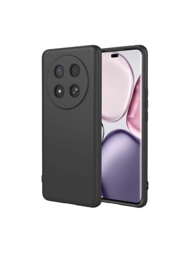 Силиконов кейс iPaky матиран, За Honor Magic7 Lite, Черен