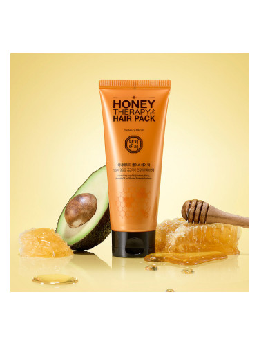 Професионална Маска - Грижа с масло от авокадо и пчелно млечице Doori Honey Therapy Plus