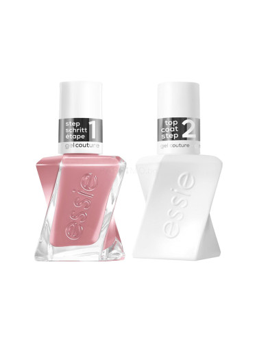 Пакет с отстъпка Лак за нокти Essie Gel Couture Top Coat + Лак за нокти Essie Gel Couture Nail Color