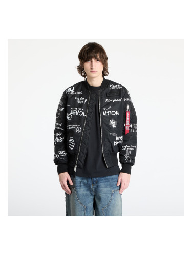 Яке Alpha Industries MA-1 Peace Black L