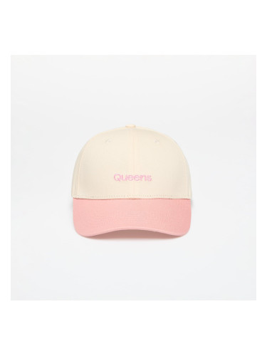 Шапка Queens Essential Two Color Cap Natural/ Pink Universal