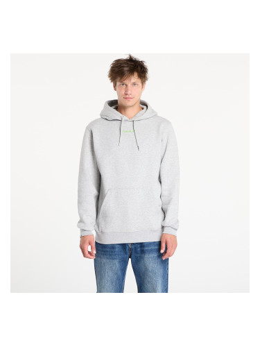 Суитшърт Queens Basic Hoodie melange šedá M