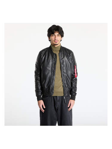 Яке Alpha Industries Inc. MA-1 Leather Black M