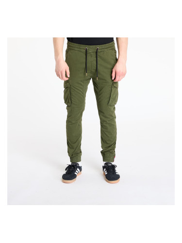 Панталони Alpha Industries Cotton Twill Jogger Dark Olive S