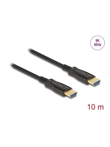Оптичен кабел Delock, HDMI 8K, 60 Hz, 10 m