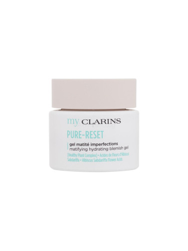 Clarins Pure-Reset Matifying Hydrating Blemish Gel Гел за лице за жени 50 ml