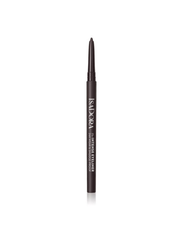 IsaDora The Intense Eyeliner дълготраен молив за очи водоустойчив цвят 61 Black Brown 0.35 гр.