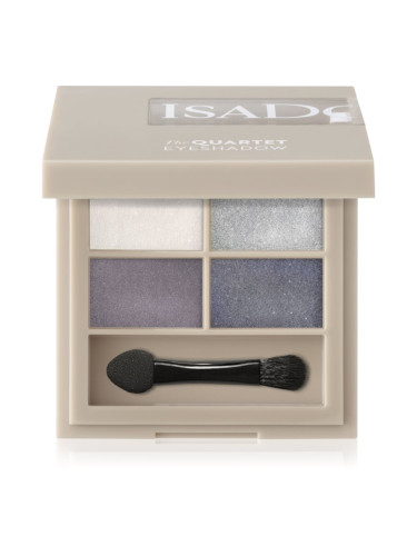 IsaDora The Eyeshadow Quartet палитра сенки за очи цвят 12 Crystal Mauve 3.5 гр.