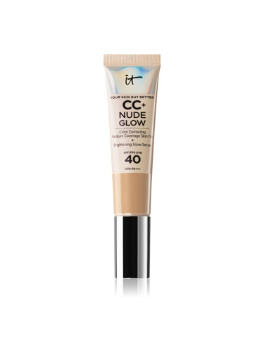 IT Cosmetics Your Skin But Better CC + Nude Glow CC крем за озаряване на лицето SPF 40 Neutral Medium 32 мл.