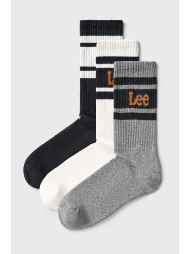 3PACK спортни чорапи Lee Lumsden по-дълги