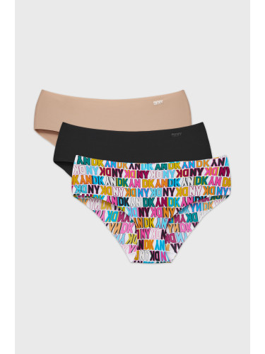3PACK класически бикини DKNY Cut Anywhere