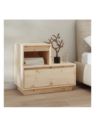 Sonata H Нощно шкафче, 60x34x51 см, борово дърво масив