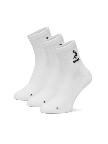 Shaq Къси чорапи AS_SHQ_H_001Z_SS25 (3-PACK) Бял