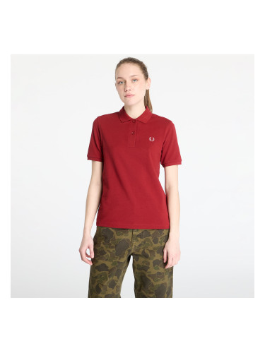 Тениска FRED PERRY The Shirt Burnt Red / Putty Pink 36