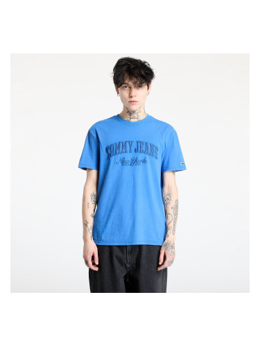 Тениска Tommy Jeans Regular Vintage Vars Tee Blue M