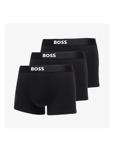 Боксерки Hugo Boss Trunk 3-Pack Boss One Black S