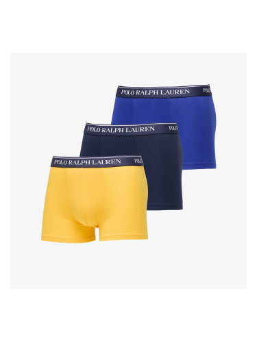Боксерки Ralph Lauren Classic Trunk 3-Pack Multicolor S