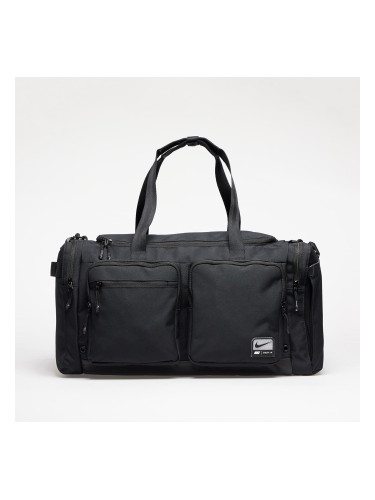 Nike Utility Power 2.0 Duffel Bag Black/ Black/ White 51