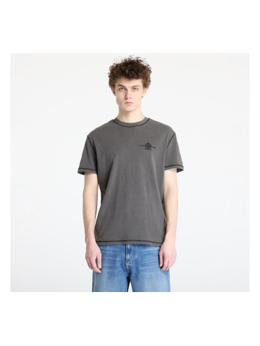 Тениска Tommy Jeans Regular Small Tonal Tee Black M