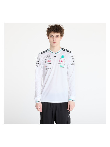 Фланелка adidas x Mercedes Amg Petronas Formula One Team Driver Authentic Long Sleeve Jersey White/ White/ Black L