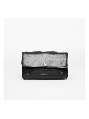 Чанта Calvin Klein Jeans Chain Flap Bag Black Universal