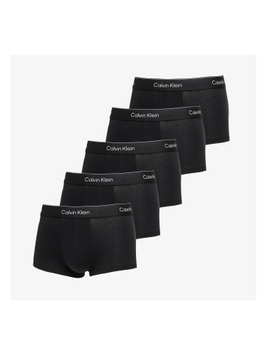 Боксерки Calvin Klein Icon Cotton Stretch Low Rise Trunk 5-Pack Black L