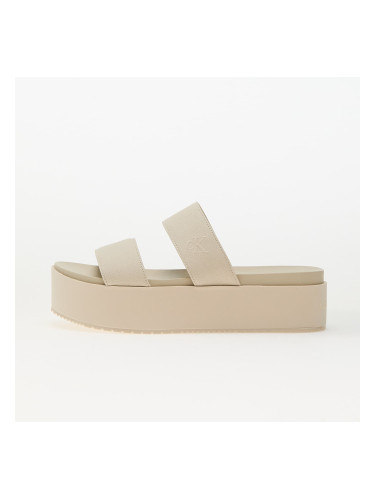 Сникърси Calvin Klein Jeans Flatform Sandal Webb Beige EUR 40