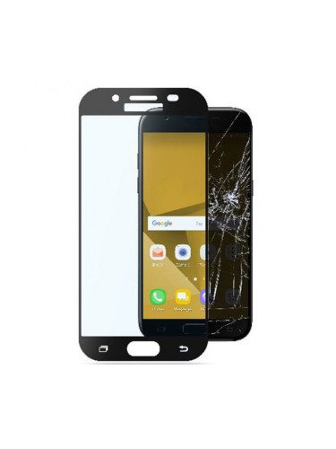 Стъклен протектор Cellular Line за Samsung Galaxy J3 2017 - Черен