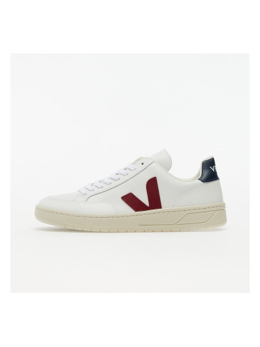 Сникърси Veja V-12 Leather White Marsala Nautico EUR 44