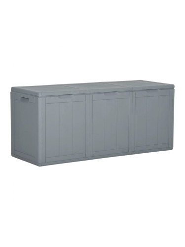 Sonata H Градинска кутия за съхранение, 270 л, сива, PP ратан