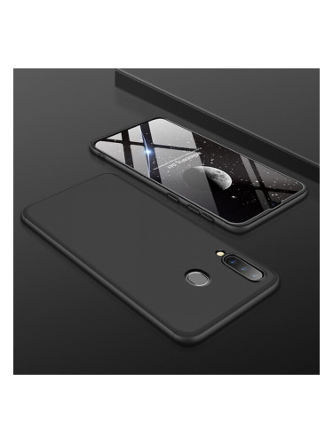 Гръб GKK 3 IN 1 Hard PC Case за Samsung Galaxy A20s - Черен