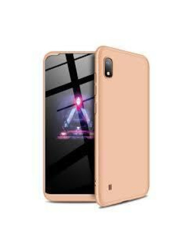 Гръб GKK 3 IN 1 Hard PC Case за Samsung Galaxy A20s - Rose gold