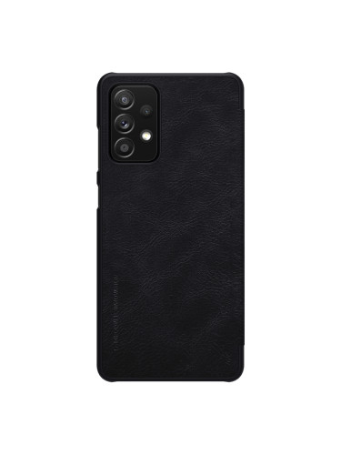 Калъф Nillkin Qin за Samsung Galaxy A72 5G/4G - Черен