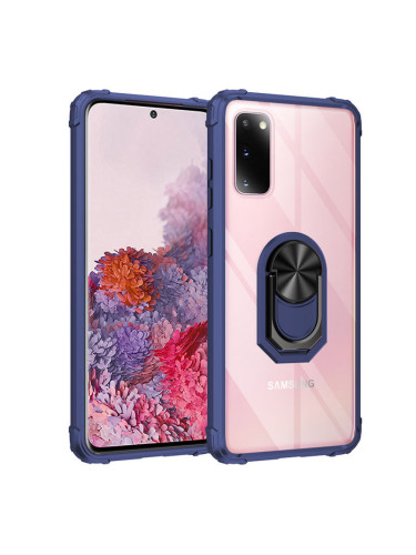 Гръб Military ring за Samsung A03s - Син