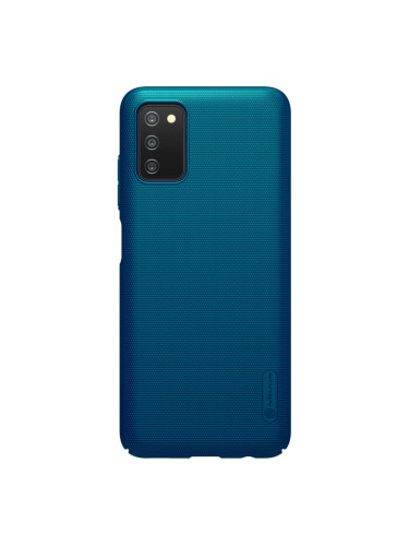 Гръб Nillkin Super Frosted Back Cover за Samsung Galaxy A03s Peacock - Син