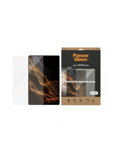 Стъклен протектор PanzerGlass за Samsung Galaxy Tab S8 Ultra, Tab S9 Ultra CaseFriendly