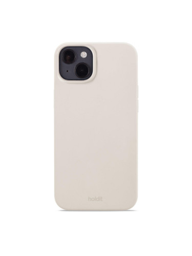 Гръб Holdit Silicone Case за iphone 15 Plus -  Light Beige