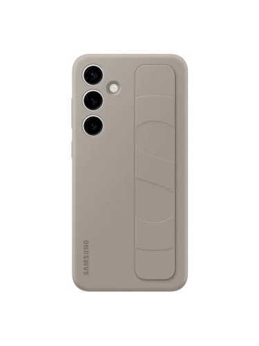 Оригинален гръб  Samsung Standing Grip Cover за Galaxy S24 Plus - Taupe, EF-GS926CUE