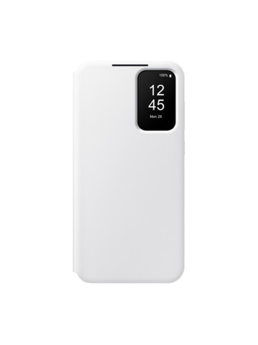 Оригинален калъф Samsung Smart View Case за Galaxy A35 5G - Бял, EF-ZA356CWE